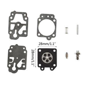 10 Sets Carburetor Rebuild Kits for 26cc-52cc Motorbikes Dirt Pit Bikes Gasket Diaphragms Repair Durable
