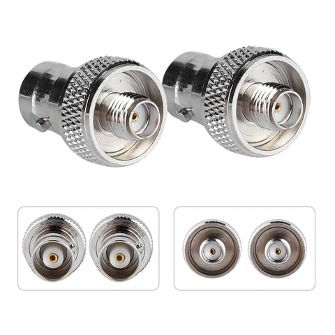 2 Pack SMA Female to BNC Female Adapter Connector