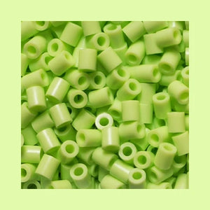 1000pcs 5mm Green Fuse Beads for Kids Pixel Art & DIY Crafts