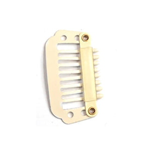 100pcs Black Brown Wig Clips 2.3cm-3.6cm Snap Clips for Hair Extensions & Wefts Hairpins Styling Tools