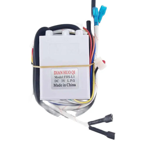 12-Wire DC 3V Gas Stove Dual Ignition w/ Temp Control & Display Pulse Igniter 1pc