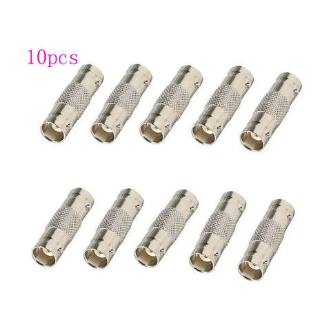 10pcs Solderless CCTV BNC Female Connectors for Camera Systems