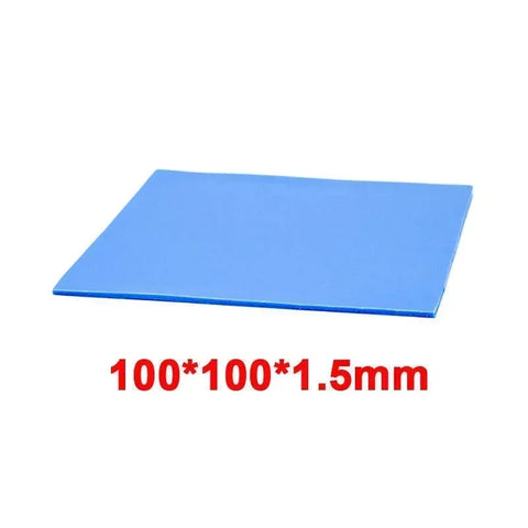 100x100x1.5mm Thermal Pad for GPU/CPU Cooling, High-Quality Silicone Heatsink Conductive Mat