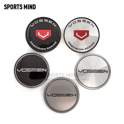 68mm Car Wheel Hub Caps Set of 4 - Center Emblem Logo Dust-Proof Covers