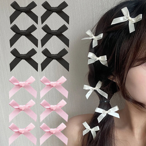 18 Piece Women's Hair Accessories Set - Colorful Ribbons, Bows, Clips, Fashion Hair Claws, Cute Lace Elements