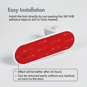 Childproof Door Lever & Knob Lock - Easy Install Baby Proofing for Home Safety