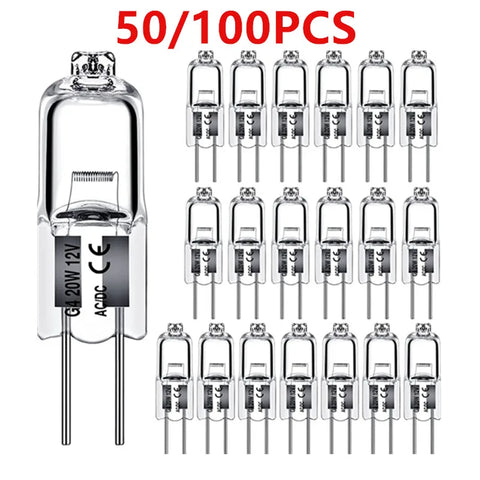 10/50/100pcs G4 12V LED Halogen Light Bulbs 10W/20W Capsule Beads Eco Crystal Lamp Wholesale