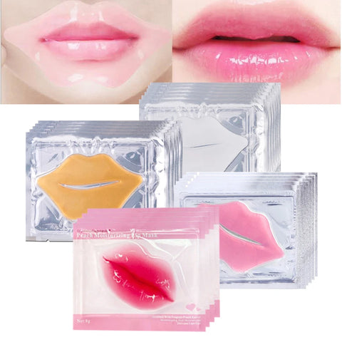 Collagen Lip Masks 30-Pack - Hydrating, Plumping, Anti-Aging Therapy