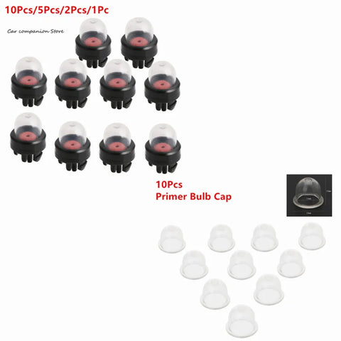 Chainsaw Trimmer Carburetor Primer Fuel Bulb Pump - 10/5/2/1 Pack for Stihl Ryobi Walbro Husqvarna
