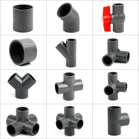 Aquarium Plumbing Kit: 20-50mm Valves, Fittings, Connectors for Fish Tanks