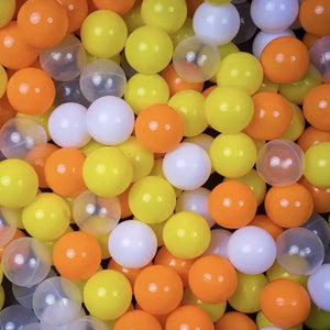 100 Pack Colorful 5.5cm Play Balls for Kids, Ball Pits & Party Games