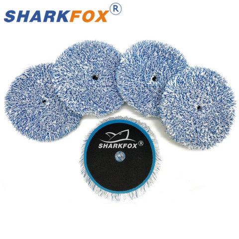 3/5/6 Inch Microfiber Buffing Pads for Dual Action Polishers
