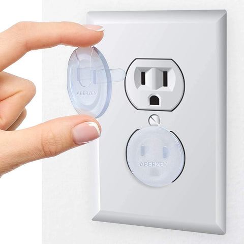 20pcs Child Safety Outlet Covers - Baby Proof Electric Plug Protectors for Toddler Security