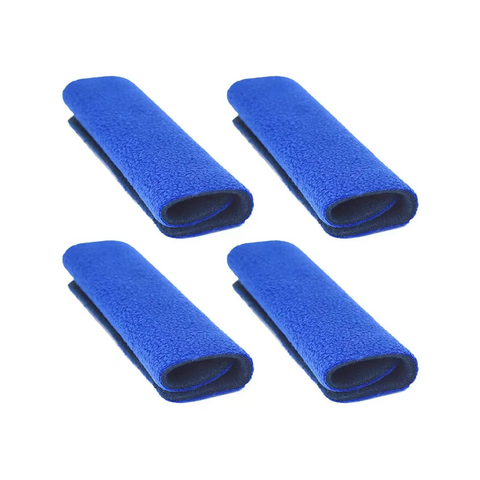 4-Pack CPAP Mask Strap Covers & Reusable Face Cushion Pads - Universal Fit for Comfortable Sleep