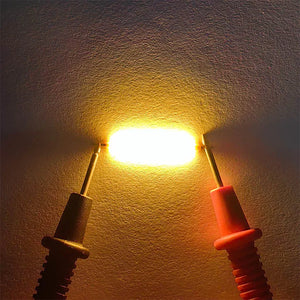 10-Pack LED Filament Bulb Parts: 18.8-68mm, 3V-57V Edison Lamp Diodes