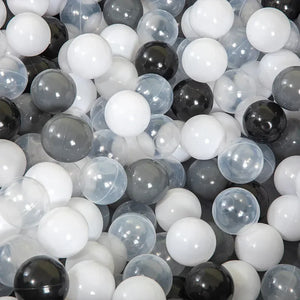 100 Pack Colorful 5.5cm Play Balls for Kids, Ball Pits & Party Games