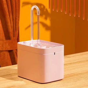 1.5L Quiet Pet Water Fountain with Smart Burnout Protection for Cats and Dogs