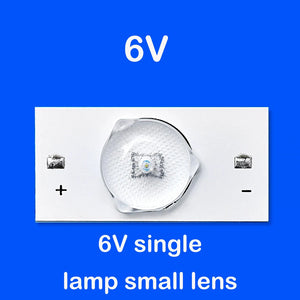 100pcs SMD LED Lamp Beads with Lens & Filter for 32-75" TV Repair, 2m Cable, Backlight Strip Accessories