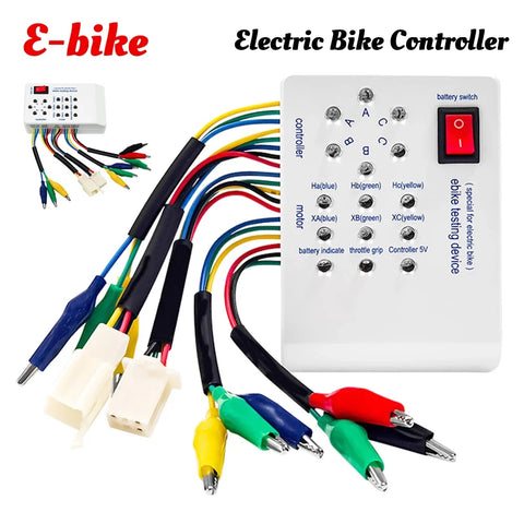 Electric Bike Scooter Brushless Motor Controller Tester & Brake Direction Parts