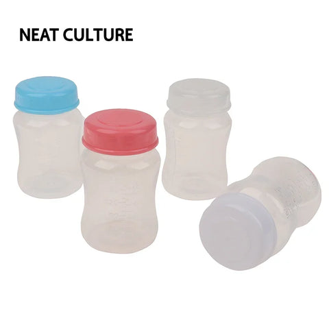 180ml Wide Neck Breast Milk Storage Bottle for Newborns, BPA-Free Freezer Safe