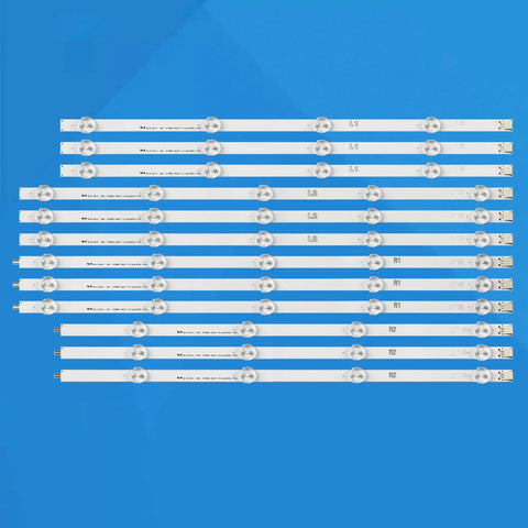 12-Piece LED Backlight Strip Set for 47" TV Models 47LN5200, 47LN5400, Row 2.1 6916L-1174A to 6916L-1177A