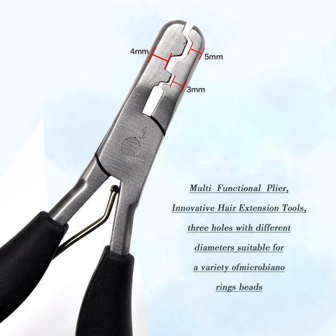 Hair Extension Removal Pliers for Keratin & Microlink Beads