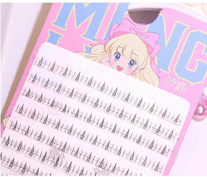10-Pack Dramatic Volume False Eyelashes Set 5-7mm + Applicator