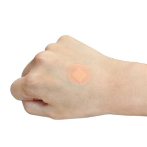100pcs Waterproof Round Bandages Skin Tone Adhesive Wound Dressing Plasters