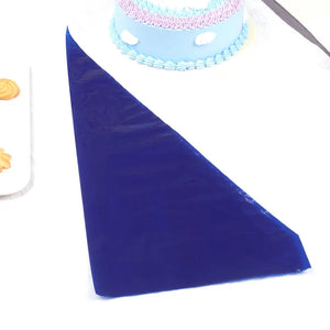 100-Piece 21" Disposable Pastry Bags - Non-Slip Cake Decorating & Icing Supplies