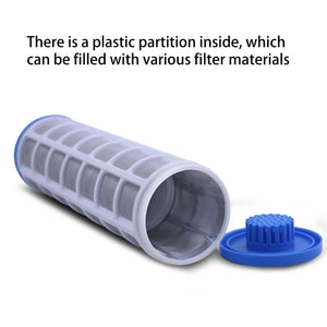 10" Stainless Steel Washable Water Filter Cartridge 40 Micron Mesh