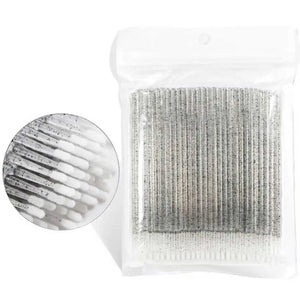 100-Pack Disposable Mascara Wands for Lash Extensions & Makeup