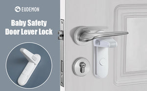 Childproof Door Lever & Knob Lock - Easy Install Baby Proofing for Home Safety