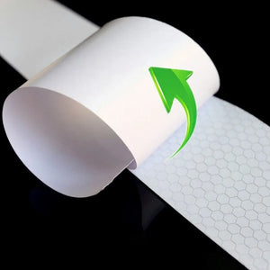100cm x 5cm Reflective Tape Safety Warning Sticker for Cars & Motorcycles