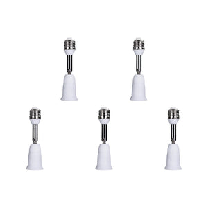 10-Pack E27 LED Bulb Holder Extension Adapter Socket Converter Screw Base
