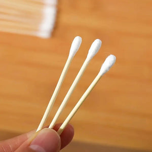 1000-Pack Dual Tip Cotton Swabs for Makeup, Ear Cleaning & Personal Care