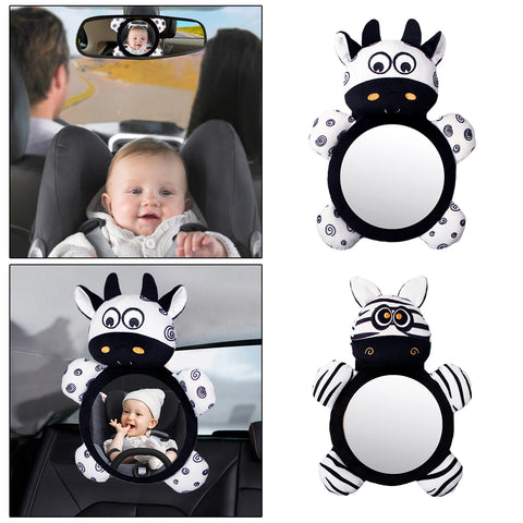 Adjustable Baby Car Mirror for Rear-Facing Infant Safety - Back Seat View Mirror