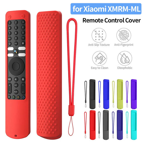 4K TV Remote Silicone Case, Fits 50-65", Anti-Scratch Non-Slip Protective Cover