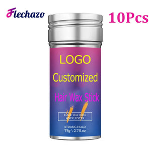 10-Pack Hair Styling Wax Sticks for Wigs & Edges - Anti-Frizz & Slick Control Wax Stick Pomade