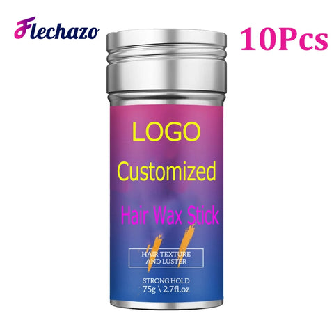10-Pack Hair Styling Wax Sticks for Wigs & Edges - Anti-Frizz & Slick Control Wax Stick Pomade