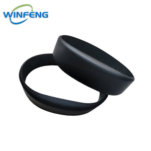10-Pack 125kHz RFID Silicone Wristbands Waterproof TK4100 EM4100 Proximity Bracelets for Men & Women Swimming Pool