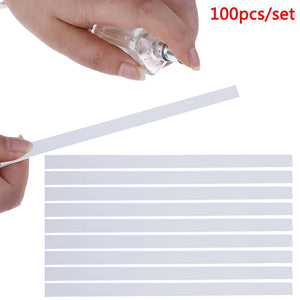 100-Pack Essential Oil Test Strips - 130mm Aromatherapy Scent Blotter Papers