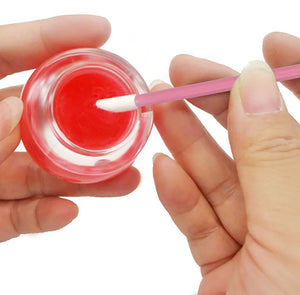 100-Pack Disposable Lip Gloss & Mascara Wands - Makeup Applicator Tool Set