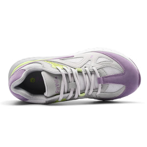 Extra Wide Women's Walking Sneakers, Lightweight for Flat Feet & Plantar Fasciitis, Heel Pain Relief