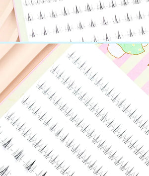 10-Pack Dramatic Volume False Eyelashes Set 5-7mm + Applicator