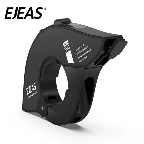 Bluetooth Motorcycle Intercom Remote Control for Ejeas Q2/E300/Q7 Models - Handlebar Grip Attachment