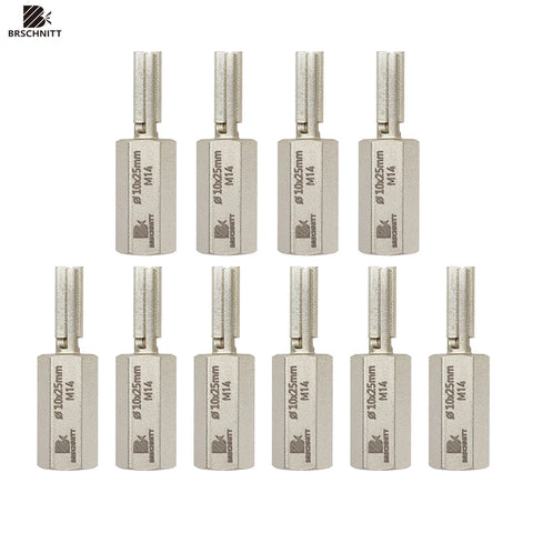 Carbide Mortar Milling Bits 10mm 3/8" for Angle Grinder Mortar Removal M14 Thread