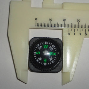 10-Pack Mini Wristband Compass Set - Portable Outdoor Hiking Camping Survival Navigation Tool
