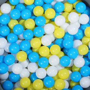 100 Pack Colorful 5.5cm Play Balls for Kids, Ball Pits & Party Games
