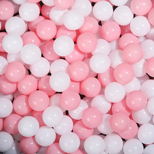 100 Pack Colorful 5.5cm Play Balls for Kids, Ball Pits & Party Games