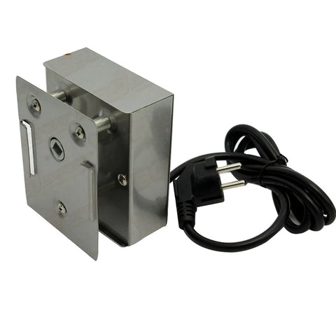 Electric 220V Rotisserie Motor for BBQ Spit Grill - Heavy-Duty Metal Rotating Barbecue Accessories